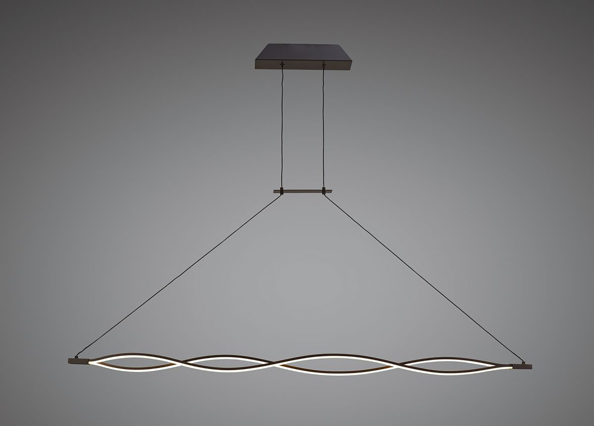 Sahara Brown Oxide XL Ceiling Lights Mantra Linear Fittings